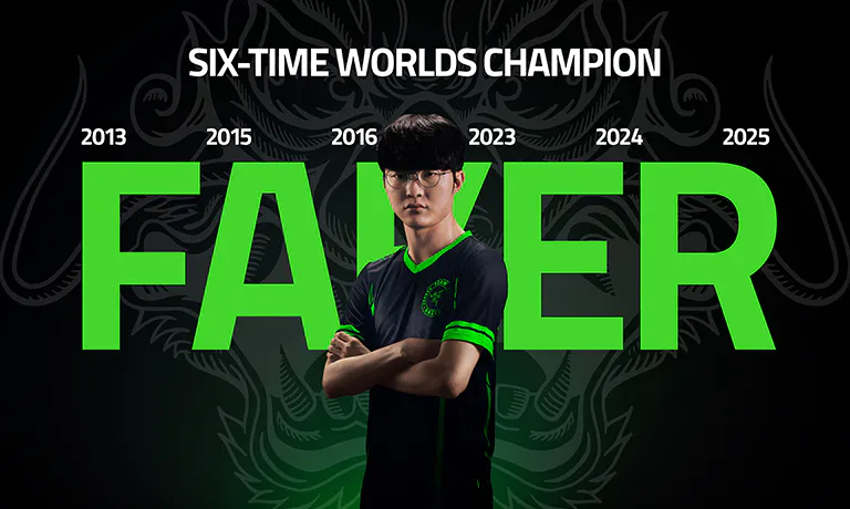 Portrait de Faker