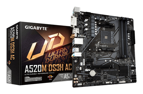 GIGABYTE A520M DS3H AC 
