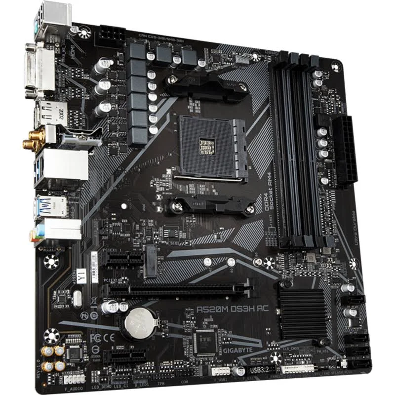 GIGABYTE A520M DS3H AC image 1