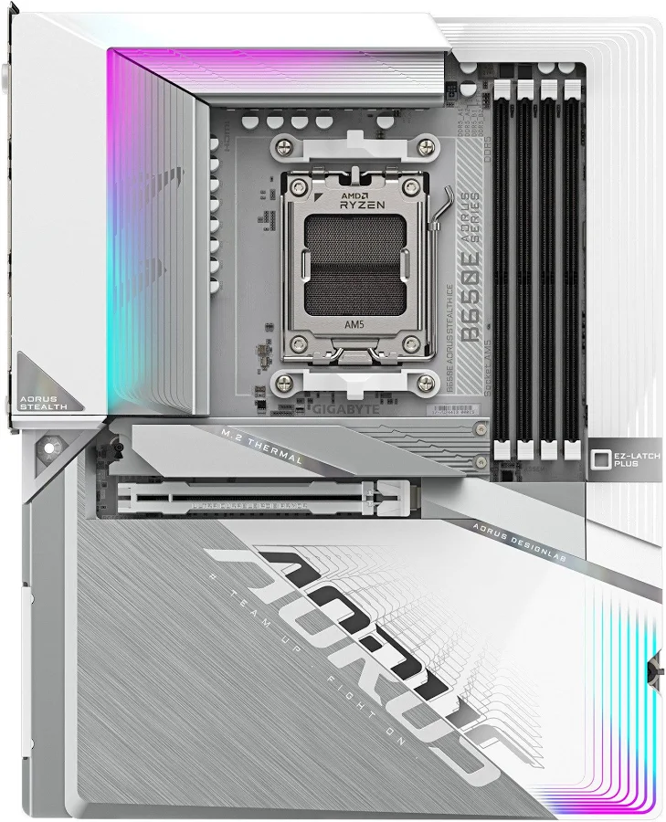 GIGABYTE B650E AORUS STEALTH ICE image 2