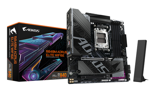 GIGABYTE B840M AORUS ELITE WIFI6E 