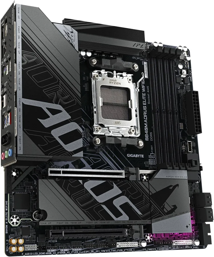 GIGABYTE B840M AORUS ELITE WIFI6E image 2