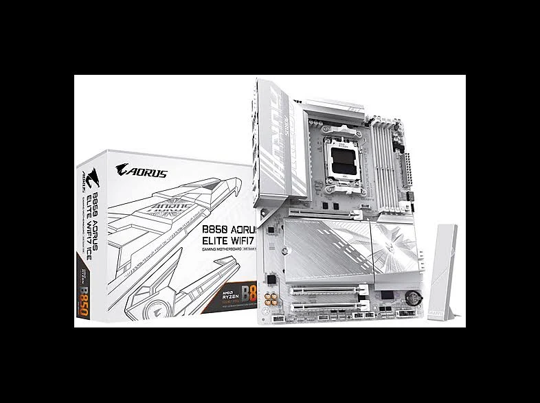 GIGABYTE B850 AORUS ELITE WIFI7 ICE image 1
