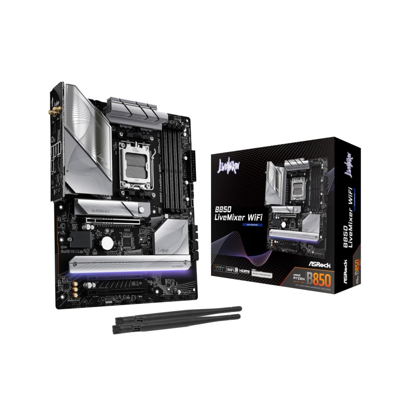 asrock B850 LiveMixer WiFi 