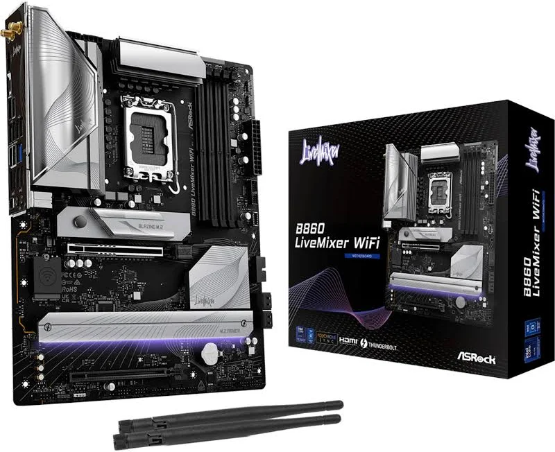 asrock B860 LiveMixer WiFi image 2