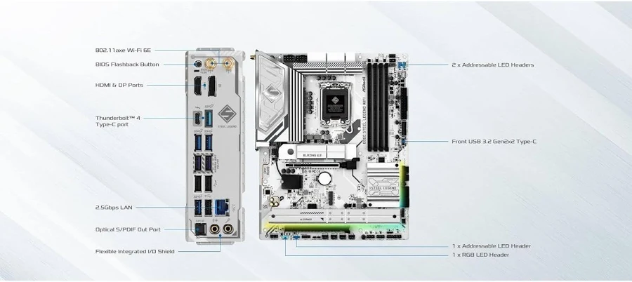 asrock B860 Steel Legend WiFi image 3
