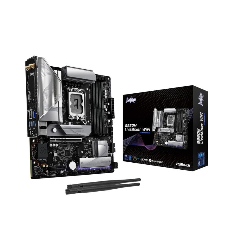 asrock B860M LiveMixer WiFi 