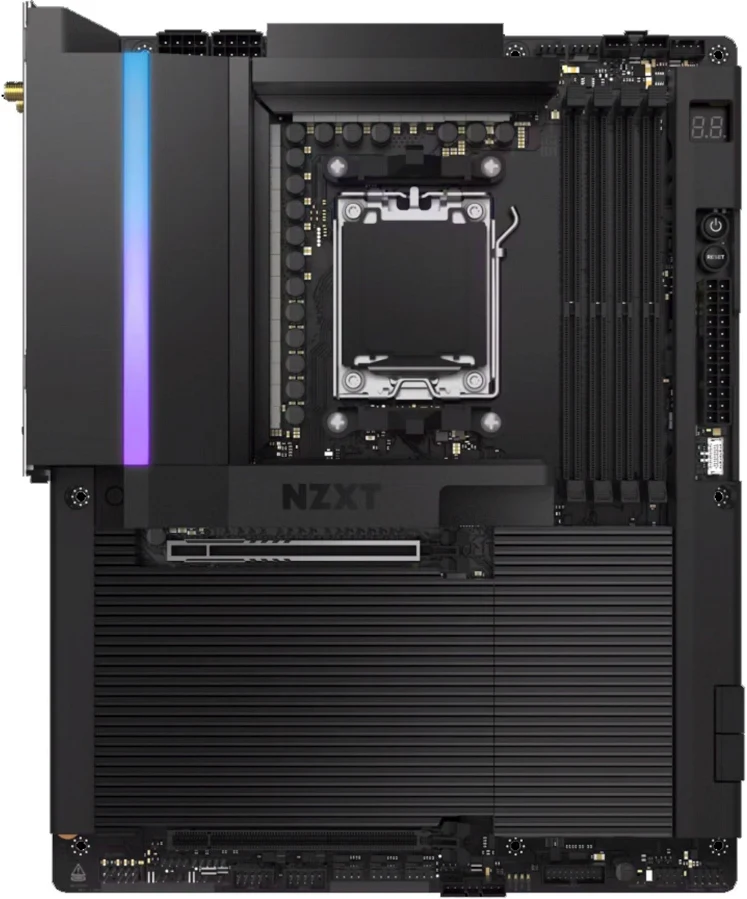 nzxt N9 X870E Extreme Wi-Fi 7 Noir image 1
