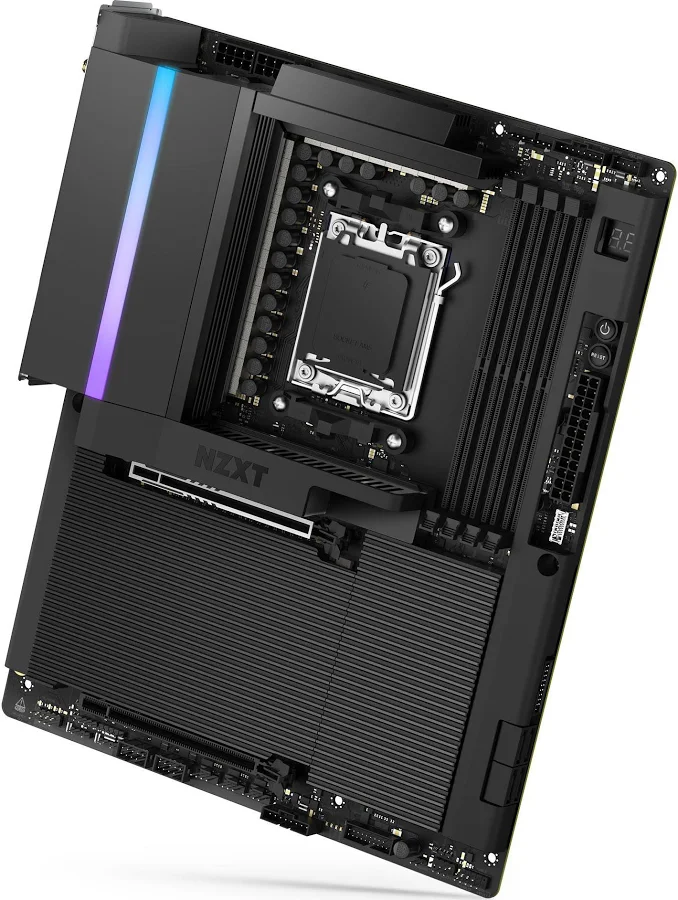nzxt N9 X870E Extreme Wi-Fi 7 Noir image 3