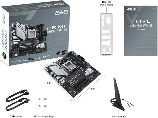 ASUS PRIME B650M-A WIFI II AMD B650 image 5