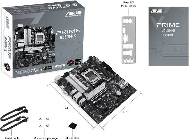 ASUS PRIME B650M-K AMD B650 image 5