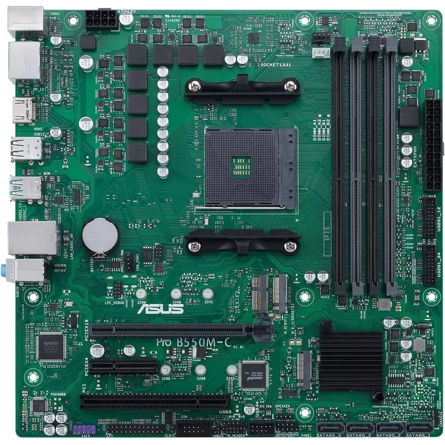 ASUS PRO B550M-C/CSM image 5