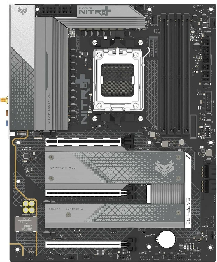 sapphire PURE B850A WIFI 7 image 5
