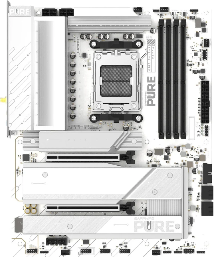 sapphire PURE X870A WIFI 7 image 4