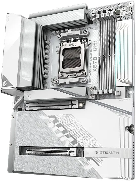 GIGABYTE X870 AORUS STEALTH ICE image 3