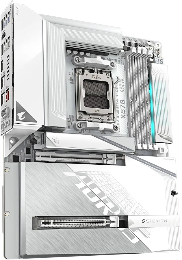 GIGABYTE X870 AORUS STEALTH ICE image 2