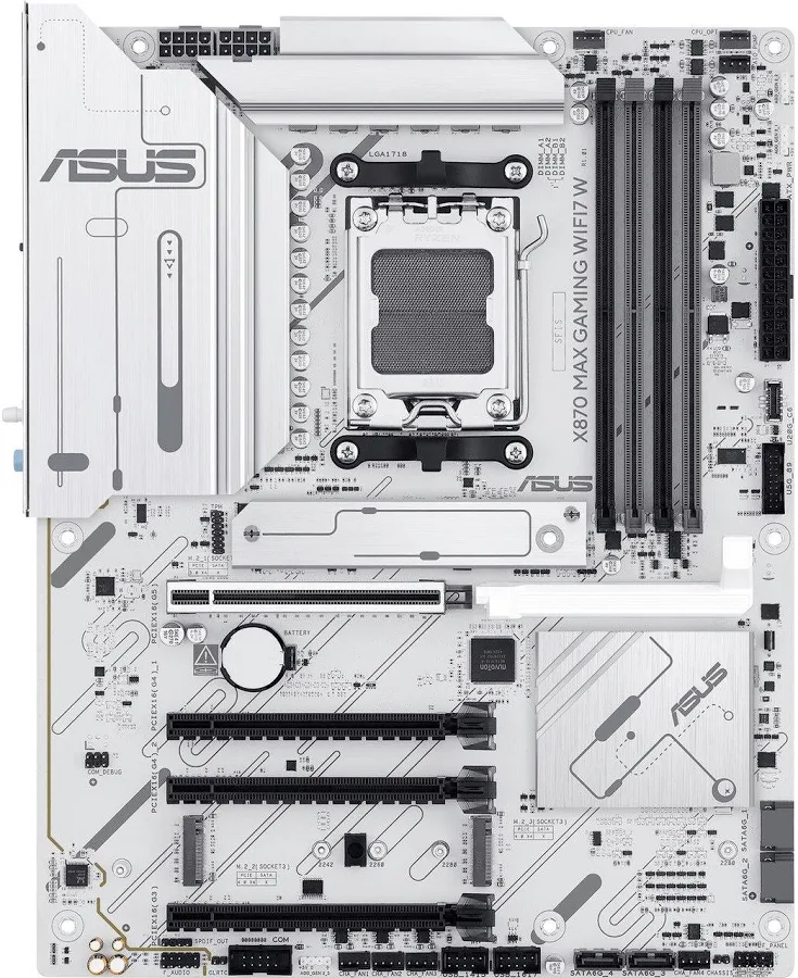 ASUS X870 MAX GAMING WIFI7 W image 3