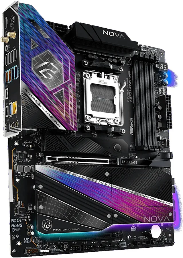 asrock X870 NOVA WIFI image 2
