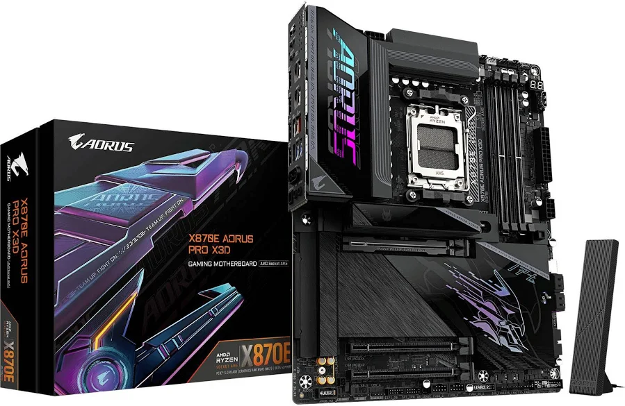 GIGABYTE X870E AORUS PRO X3D  image 1