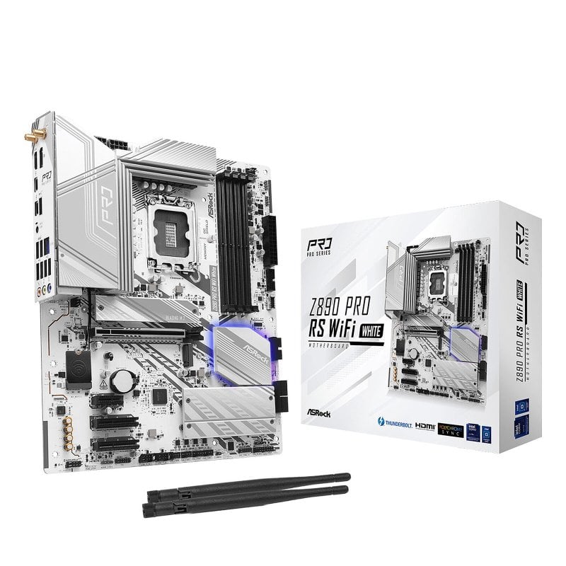 asrock Z890 PRO RS WiFi White 