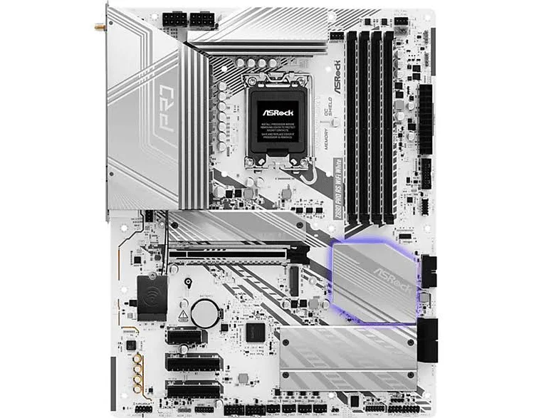 asrock Z890 PRO RS WiFi White image 1