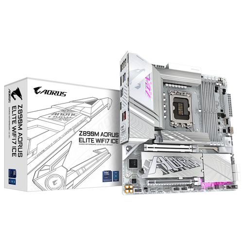 GIGABYTE Z890M AORUS ELITE WF7 ICE 