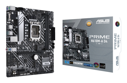 ASUS Prime H610M-A D4-CSM 