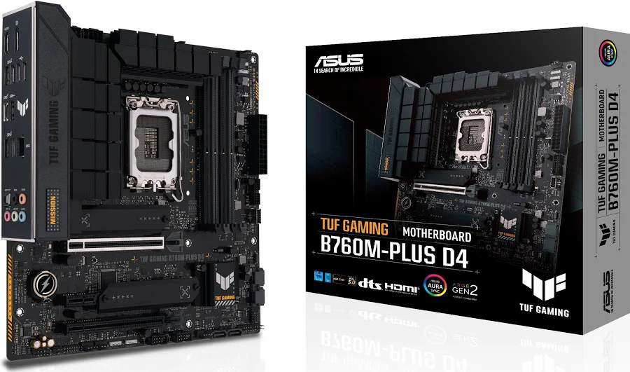 ASUS TUF GAMING B760M PLUS D4 image 3