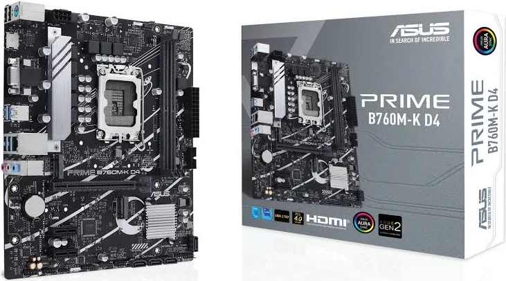 ASUS Prime B760M-K D4 image 4