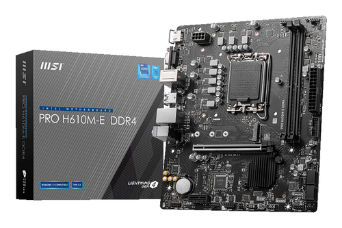 MSI PRO H610M-E 