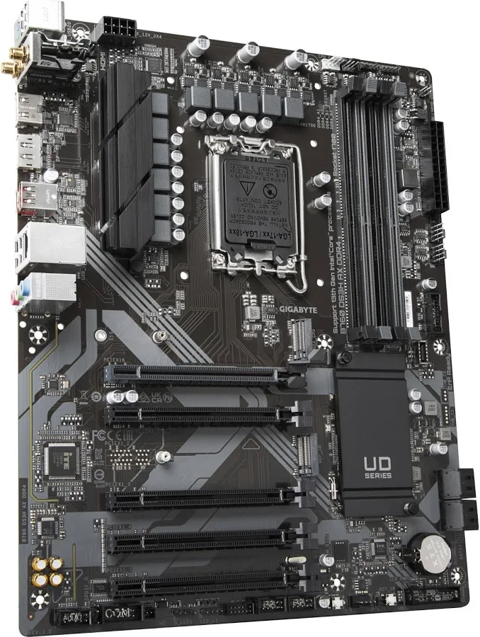 GIGABYTE B760 DS3H AX Intel B760 ATX WiFi 6E image 3