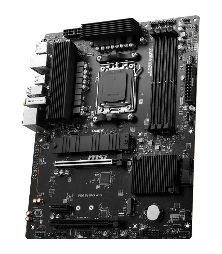 MSI PRO B650-S WIFI AMD B650 EmplacementATX image 2