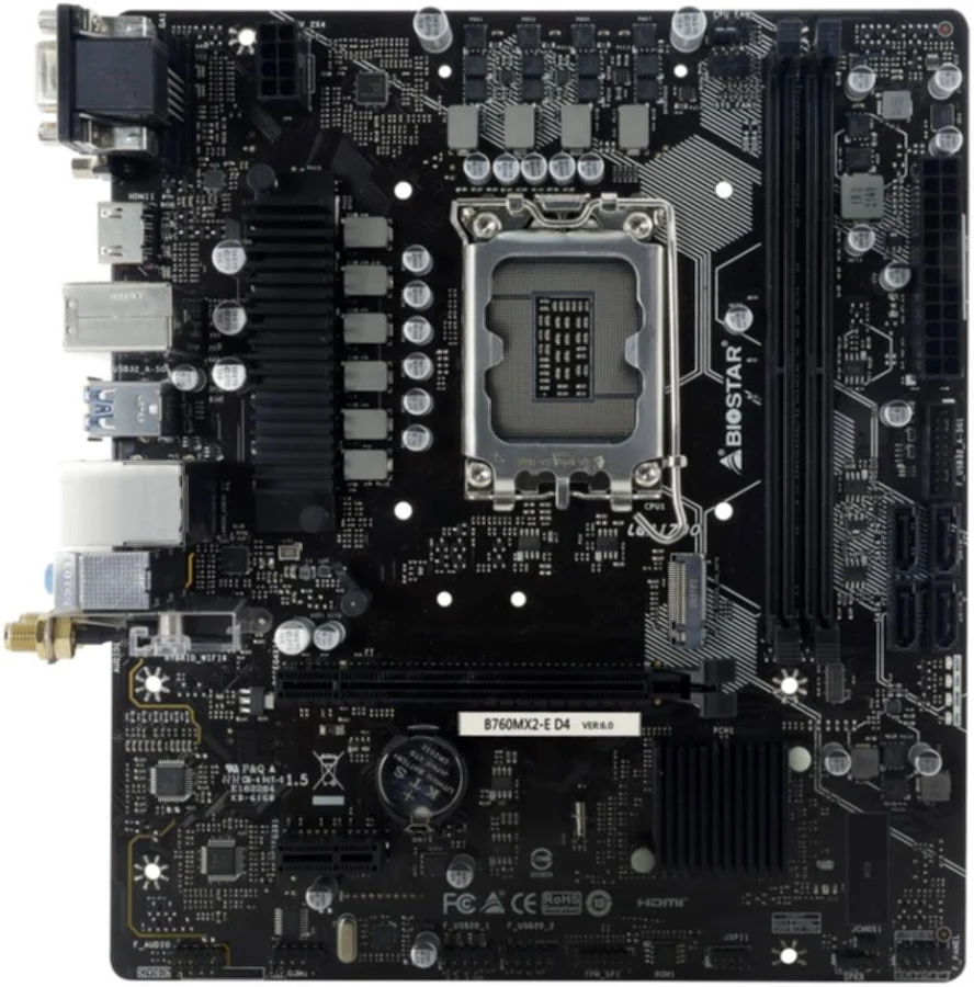 Biostar B760MX2-E D4 image 4