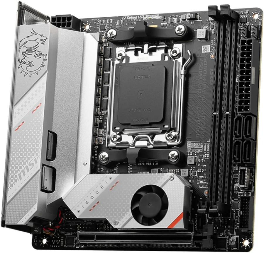 MSI MPG B650I EDGE WIFI AMD B650 Mini-ITX WiFi 6E40 image 4