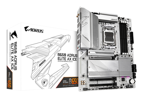 GIGABYTE B650 AORUS ELITE AX ICE B650ATX WiFi 6E RGB 