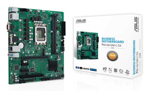 ASUS PRO H610M-C D4-CSM Intel H610 micro ATX 