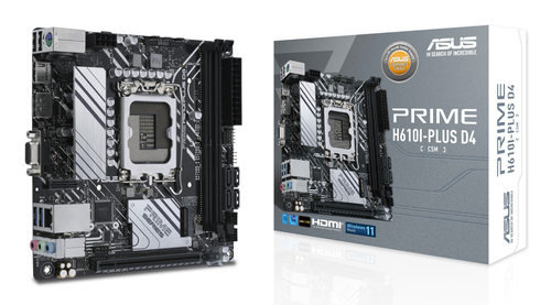 ASUS PRIME H610I-PLUS D4-CSM Intel H610 mini-ITX 