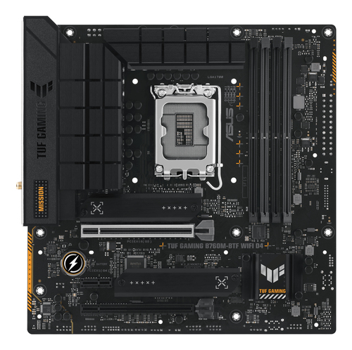ASUS TUF GAMING B760M-BTF WIFI D4 Intel B760 micro ATX 