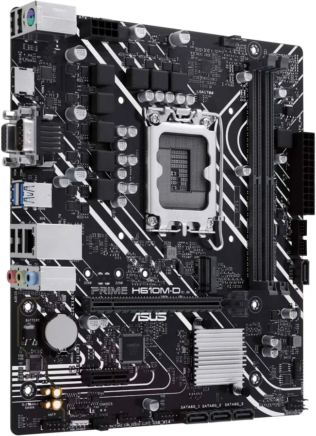 ASUS PRIME H610M-D Intel H610 micro ATX image 4