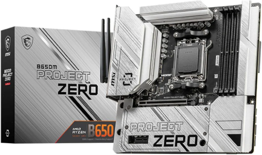 MSI B650M PROJECT ZERO B650 image 2