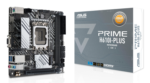 ASUS PRIME H610I-PLUS-CSM Intel H610  mini ITX 