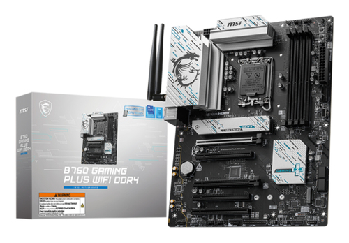 MSI B760 GAMING PLUS WIFI Intel B760 LGA1700ATX WiFi 6 GRGB 