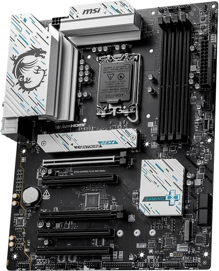 MSI B760 GAMING PLUS WIFI Intel B760 LGA1700ATX WiFi 6 GRGB image 1