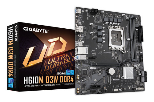 GIGABYTE H610M D3WIntel H610  micro ATX 