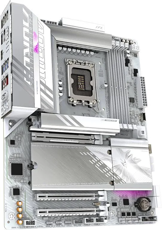 GIGABYTE B860 AORUS ELITE WIFI7 ICE B860 LGA 1851ATX Wi-Fi 7 256GB image 2