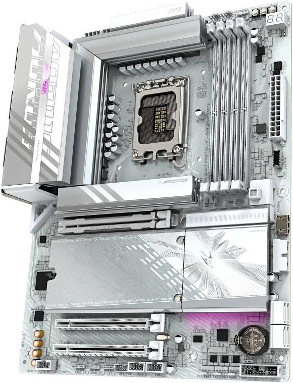 GIGABYTE B860 AORUS ELITE WIFI7 ICE B860 LGA 1851ATX Wi-Fi 7 256GB image 3