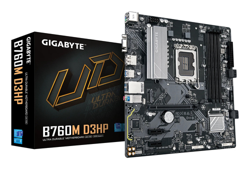 GIGABYTE B760M D3HP Intel B760 LGA1700 Micro ATX Double 