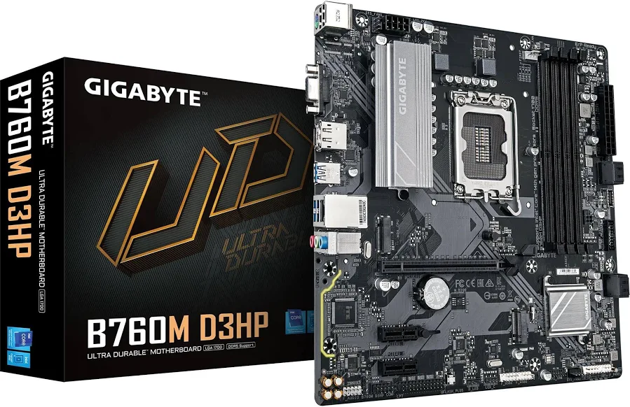 GIGABYTE B760M D3HP Intel B760 LGA1700 Micro ATX Double image 3