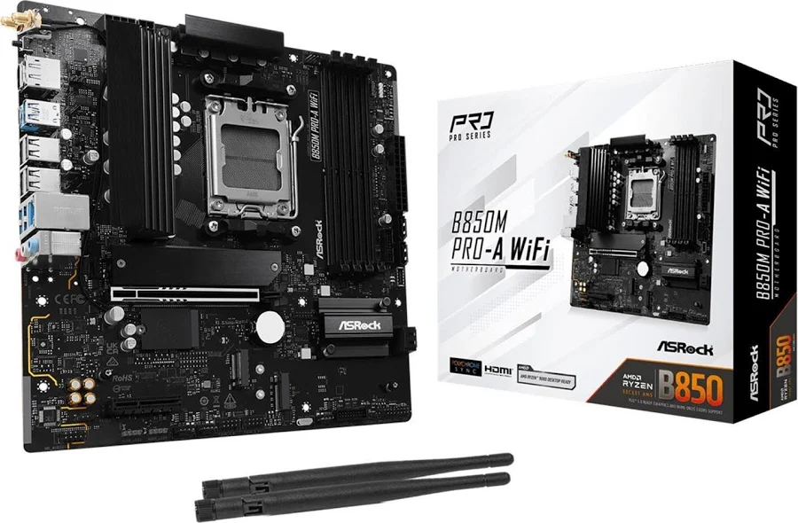 ASRock B850M Pro-A Micro ATX WiFi 256 Go image 3