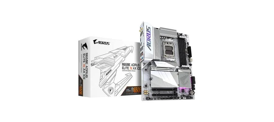 GIGABYTE B650E ATXAORUS ELITE X ICE WiFi 6E  image 5